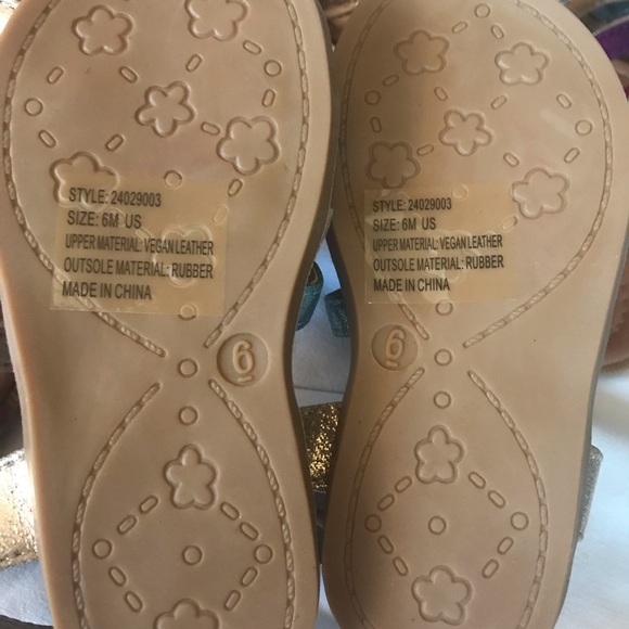 🌈NWT🌈 Rainbow Strapping Sandals🌈 - Picture 4 of 4